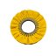 YELLOW POLISHING WHEEL – THE SOFTNESS THAT GIVES SHINE ITS DEPTH 200mm