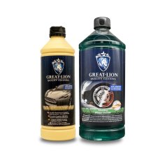 WHEEL CLEANING SET – BLEEDING WHEEL CLEANER & AMBITION CAR POLISH