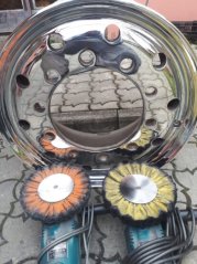 ORANGE POLISHING WHEEL – THE STRENGTH THAT BUILDS THE FOUNDATION OF SHINE 200mm