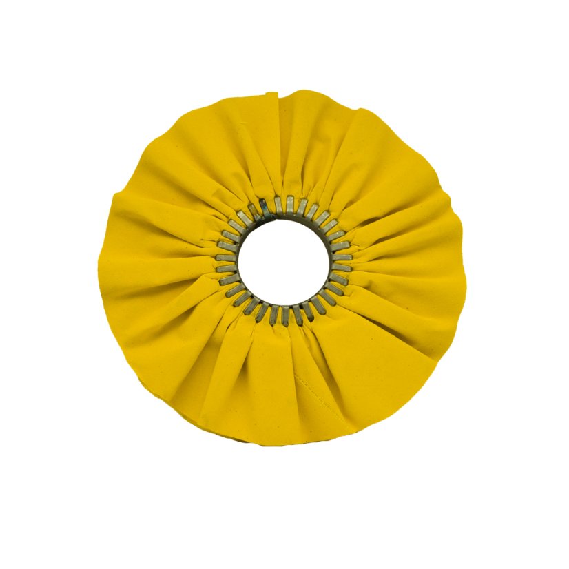 YELLOW POLISHING WHEEL – THE SOFTNESS THAT GIVES SHINE ITS DEPTH  300mm