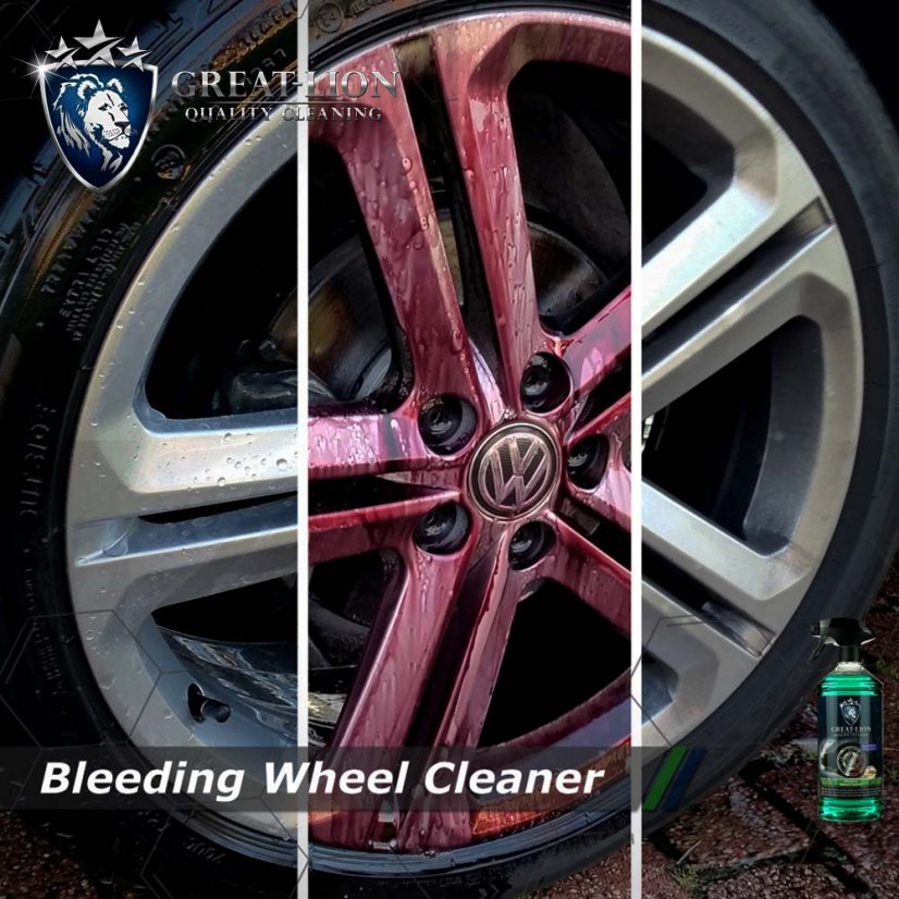 BLEEDING WHEEL CLEANER 5L– WHEN YOU WANT YOUR WHEELS TO SHINE ON THEIR OWN 