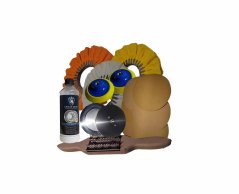 PROFI LEŠTICÍ SADA NA ČTYŘI ALU DISKY KAMIONU – ZRCADLO, KTERÉ MÁ VÁHU