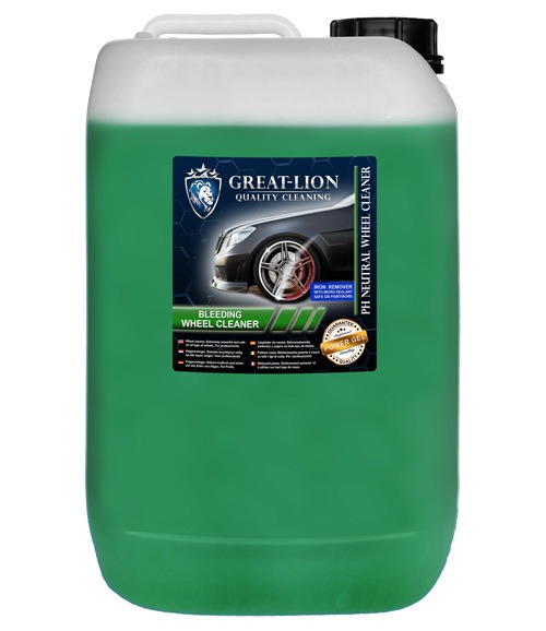 BLEEDING WHEEL CLEANER 25L– WHEN YOU WANT YOUR WHEELS TO SHINE ON THEIR OWN 