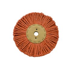 BRAIDED SISAL POLISHING WHEEL – MAXIMUM CUTTING POWER FOR HEAVY METAL POLISHING