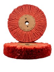 BRAIDED SISAL POLISHING WHEEL – MAXIMUM CUTTING POWER FOR HEAVY METAL POLISHING