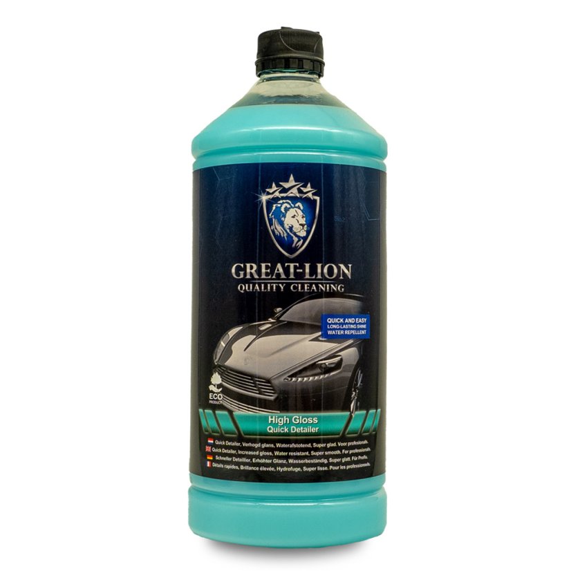 HIGH GLOSS QUICK DETAILER – RYCHLÝ LESK, KTERÝ TĚ ODMEŇUJE