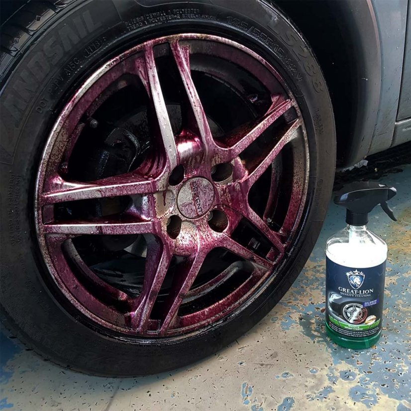 BLEEDING WHEEL CLEANER 5L– WHEN YOU WANT YOUR WHEELS TO SHINE ON THEIR OWN 
